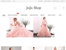 Tablet Screenshot of jojodress.com